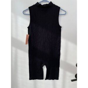 Kathy Bodysuit Size Large/XL Sleeveless High Neck Back Zip Athleisure Lounge NEW